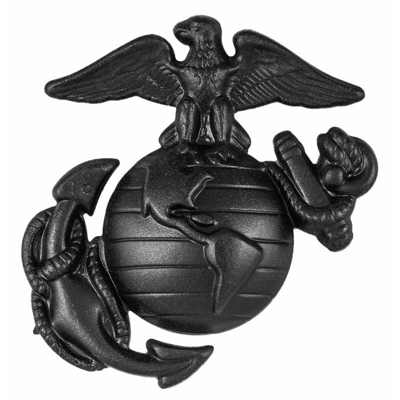 marine corps noir coiffe