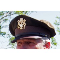 insigne de casquette officier us army