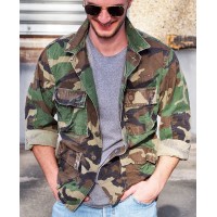 VESTE BDU WOODLAND VINTAGE