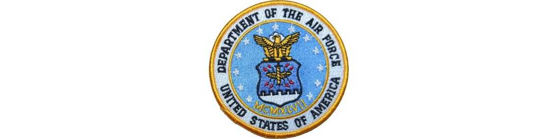 PATCHES TISSUS US AIRFORCE